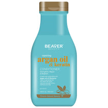 Après-shampooing réparateur Beaver Argan Oil & Keratin (350 ml)