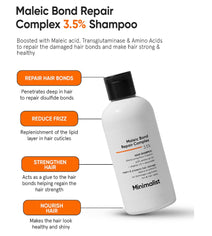 Minimalist Maleic Bond Repair Complex 3,5% szampon naprawczy