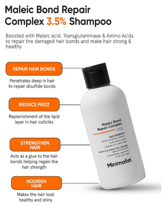 Minimalist Maleic Bond Repair Complex 3,5% szampon naprawczy