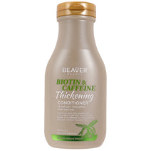 Beaver Biotin & Caffeine paksunnos hoitoaine (350 ml)