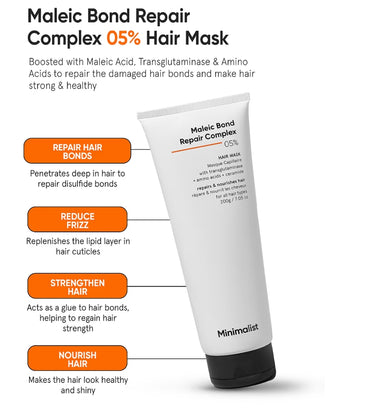 Minimalist Maleic Bond Repair Complex 05% hair mask