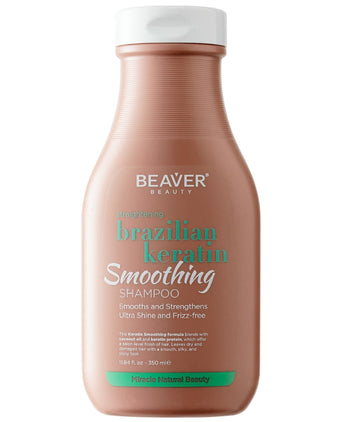 Champú alisador de queratina brasileña Beaver (350 ml)