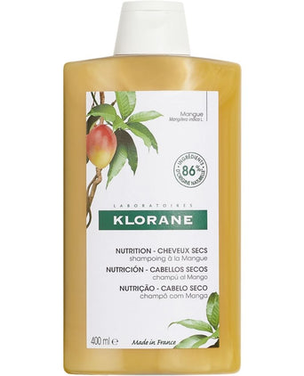 Klorane shampooing pour cheveux secs Mangue (400 ml)