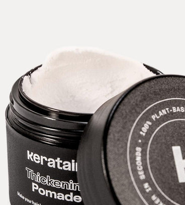 3x Keratain hair fibers + free Keratain pomade – Dark brown (25 gr) - Hair Growth Specialist