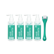 4x Neofollics lotion + free scalp roller - Hair Growth Specialist