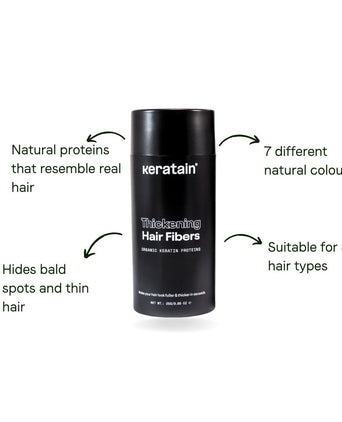 Keratain hair fibers (25 gr) - Hair Growth Specialist