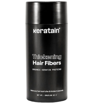 Fibre di capelli Keratain - Grigio (25 gr)