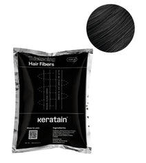 Amostra de fibra capilar Keratain (3 ml) - preto