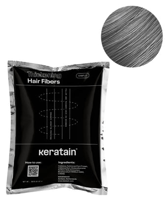 Keratain hair fiber sample (3 ml) - gray