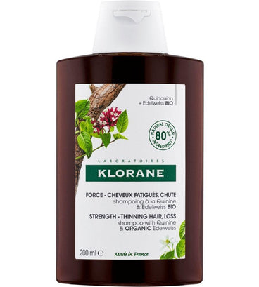 Klorane anti-hair loss shampoo Quinine/Edelweiss (200 ml) - Hair Growth Specialist