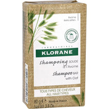 Klorane shampoo bar Oat - normal hair (80 gr) - Hair Growth Specialist