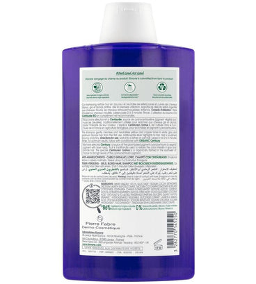 Klorane silver shampoo Centaury (400 ml) - Hair Growth Specialist