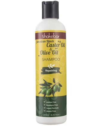 Shakebar Shampoo riparatore all'olio di ricino e all'olio d'oliva