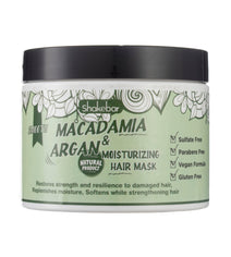 Masque capillaire hydratant à l'huile et d'argan Shakebar Macadamia