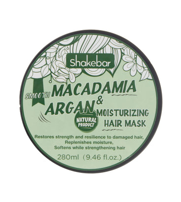 Shakebar Macadamia & Argan Oil fuktighetsgivende hårmaske